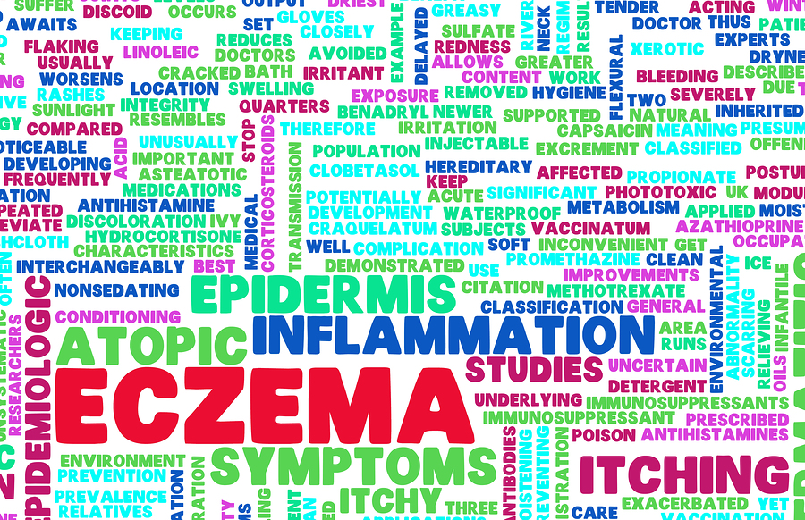 Eczema Skin Condition Treatment as a Concept